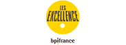 Logo "Les excellence" de BPI France ( Banque Publique d'Investissement France)