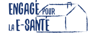 Logo de la charte "Engagé pour la e-santé"